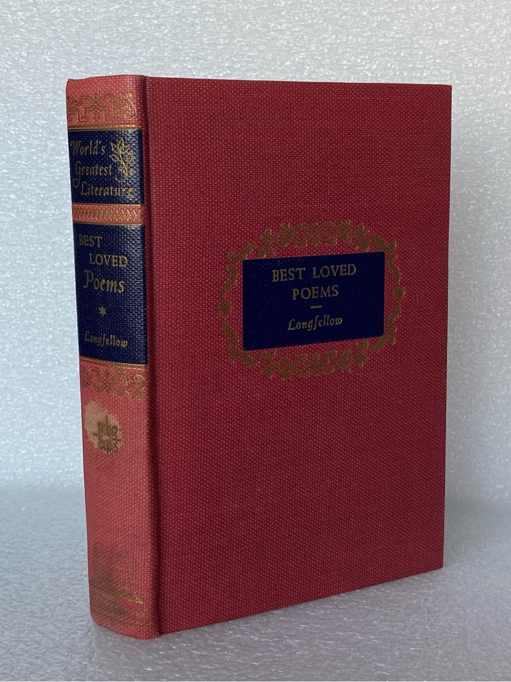 Best Loved Poems By Henry Wadsworth
Longfellow ~1949 World's Greatest Literature